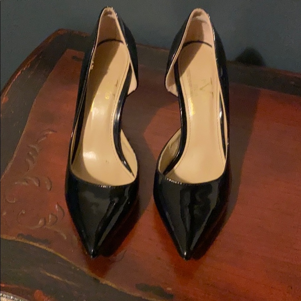 Versace 1969 black Patent leather pumps